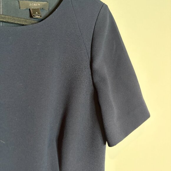 J. Crew navy blue sheath dress - Picture 2 of 5